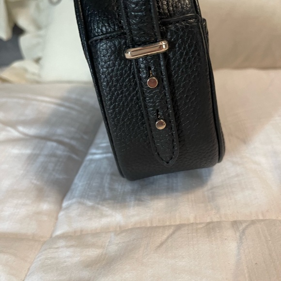 Kate Spade. Leather Black crossbody camera bag. Used once. Like new. - Picture 5 of 11